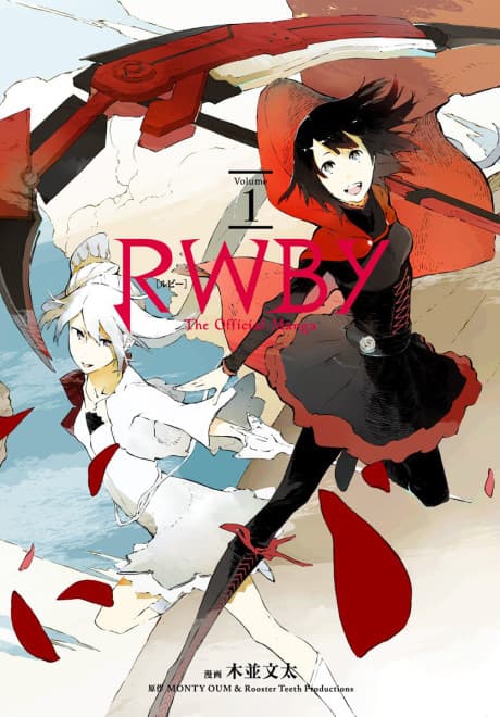 RWBY: The Official Manga cover