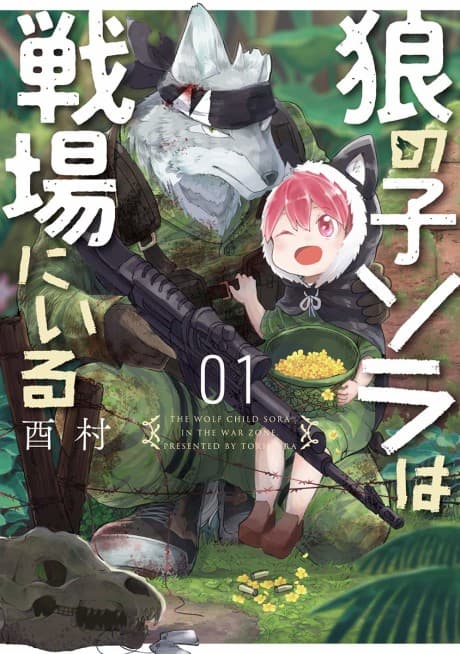 Ookami no Ko Sora wa Senjou ni iru cover