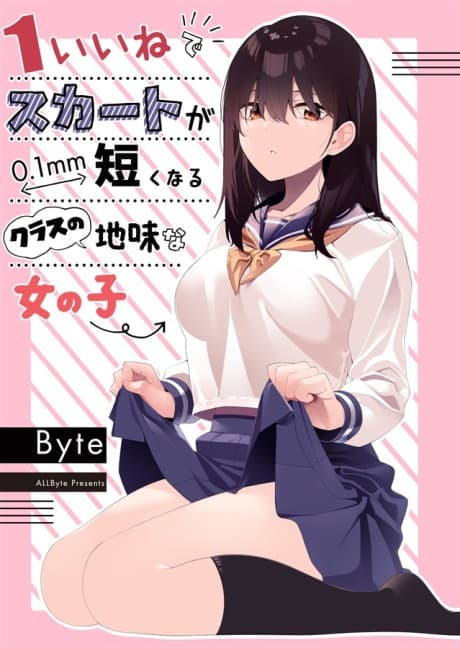 1 Ii ne de Skirt ga 0.1mm Mijikaku Naru Class no Jimi na Onnanoko cover