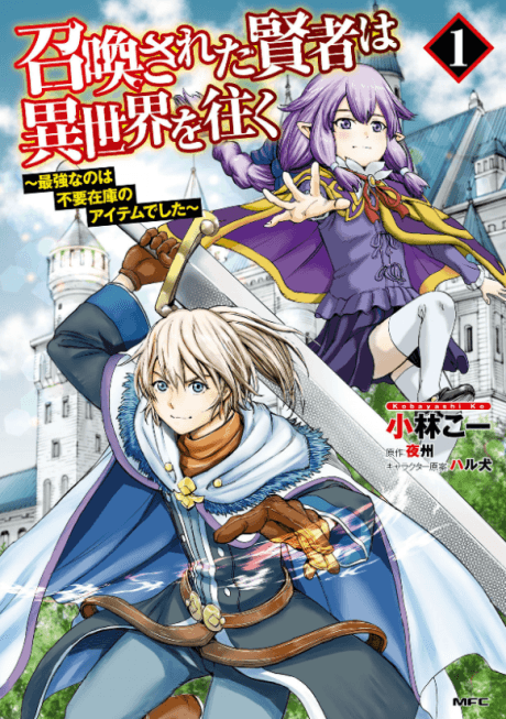 Shoukan Sareta Kenja wa Isekai wo Yuku: Saikyou nano wa Fuyou Zaiko no Item Deshita cover