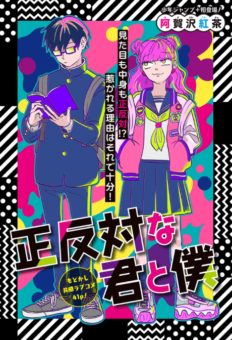 Seihantai na Kimi to Boku cover