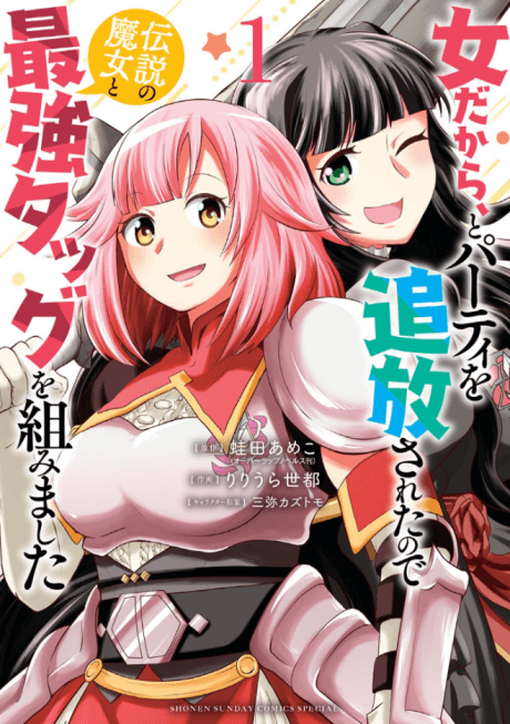 Onna dakara, to Party wo Tsuihou sareta node Densetsu no Majo to Saikyou Tag wo Kumimashita cover