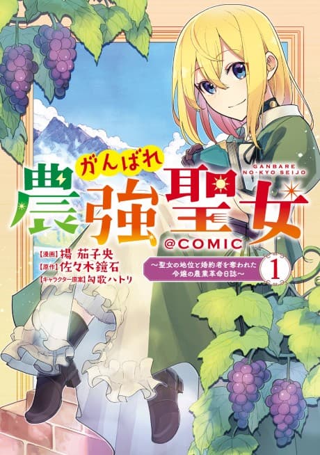 Ganbare Nougyou Seijo: Seijo no Chii to Konyakusha wo Ubawareta Reijou no Nougyou Kakumei Nisshi @COMIC cover