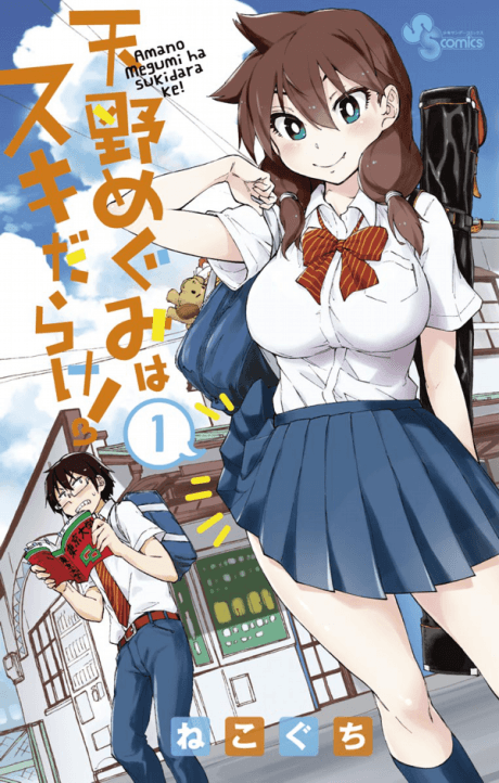 Amano Megumi wa Suki Darake! cover
