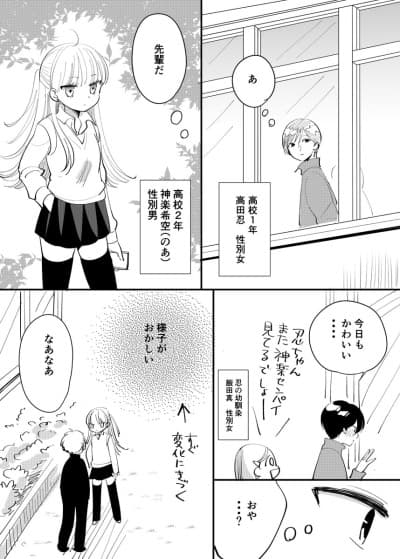Onnanoko-kun to Otoko-chan no Love Come cover