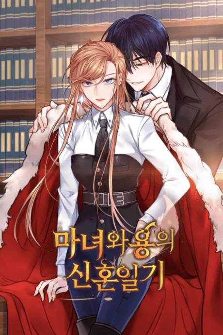 The Newlywed Diary of a Witch and a Dragon cover