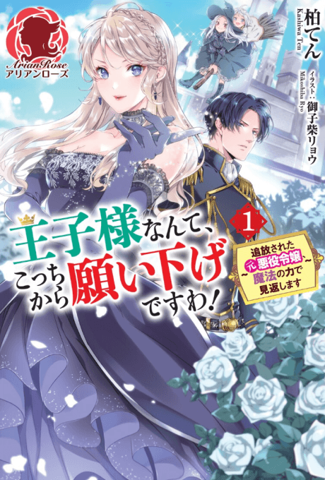 Ouji-sama Nante, Kocchi Kara Negaisage Desu wa!: Tsuihou Sareta Moto Akuyaku Reijou, Mahou no Chikara de Mikaeshimasu cover
