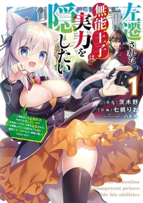 Sasen Sareta Munou Ouji wa Jitsuryoku wo Kakushitai cover