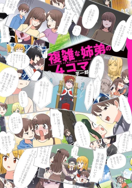 Fukuzatsu na Kyoudai no 4-koma cover